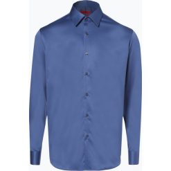 HUGO - Koszula męska łatwa w prasowaniu – Venzo, niebieski. Niebieskie koszule męskie HUGO, m, bez wzorów, eleganckie, bez kołnierzyka, bez rękawów. Za 349,95 zł.