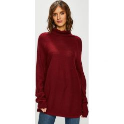 Trendyol - Sweter. Brązowe swetry damskie marki Trendyol, s, bez wzorów, z dzianiny, z krótkim rękawem. W wyprzedaży za 59,90 zł.