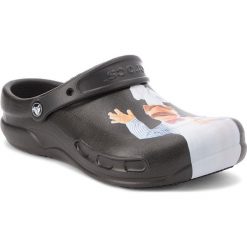 Chodaki męskie: Klapki CROCS - Bistro Swedish Chef Clog 205169 Black/Light Blue