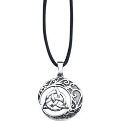 EtNox Magic and Mystic Celtic Knot Naszyjnik srebrny. Szare naszyjniki damskie marki etNox Magic and Mystic, srebrne. Za 121,90 zł.