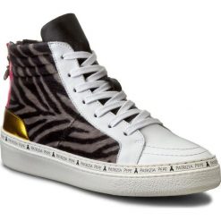 Sneakersy PATRIZIA PEPE - 2V6715/A2GN-F3G5 Funny Mix Animalier. Szare półbuty damskie marki Patrizia Pepe, ze skóry ekologicznej. W wyprzedaży za 619,00 zł.