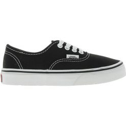 Vans - VWWX6BT. Czarne trampki chłopięce Vans, bez wzorów, z gumy, z okrągłym noskiem, bez zapięcia. W wyprzedaży za 159,90 zł.