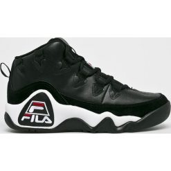 Fila - Buty 95. Czarne buty sportowe męskie Fila, ze skóry, bez zapięcia. W wyprzedaży za 399,90 zł.