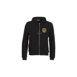 Bluzy dresowe Versace Jeans B7GTB7FD-36604. Czarne bluzy męskie Versace Jeans, s, bez wzorów, z jeansu, bez kołnierzyka, bez rękawów, bez kaptura. Za 768,60 zł.