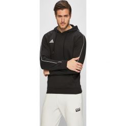 Adidas Performance - Bluza. Czarne bluzy męskie s, z nadrukiem, z elastanu, z kapturem. Za 169,90 zł.