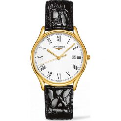 LONGINES Lyre L4.859.2.11.2. Białe zegarki męskie LONGINES, złote. Za 3490,00 zł.