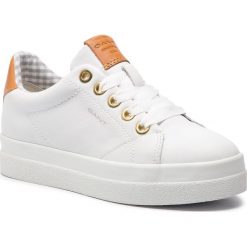 Sneakersy GANT - Aurora 18531436 Bright White G290. Półbuty damskie GANT. W wyprzedaży za 279,00 zł.