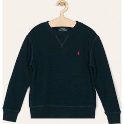 Polo Ralph Lauren - Bluza dziecięca 134-176 cm. Niebieskie bluzy chłopięce Polo Ralph Lauren, bez wzorów, z bawełny, bez rękawów, bez kaptura. Za 299,90 zł.