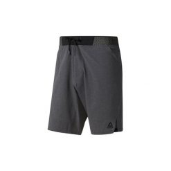 Szorty i Bermudy Reebok Sport Spodenki Training Epic Knit Waistband. Szare bermudy męskie Reebok Sport, sportowe. Za 199,00 zł.