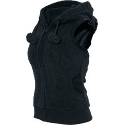 Urban Classics Teddy Kamizelka damska czarny. Czarne kamizelki dziewczęce Urban Classics, xl, bez wzorów, z materiału, bez kaptura. Za 79,90 zł.