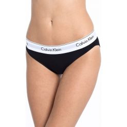 Calvin Klein Underwear - Figi. Niebieskie majtki damskie Calvin Klein Underwear, xs, z elastanu. W wyprzedaży za 79,90 zł.