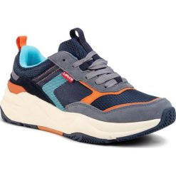 Sneakersy LEVI'S - 38107-0130-17 Navy Blue. Niebieskie sneakersy męskie Levi's®, bez zapięcia. Za 339,00 zł.