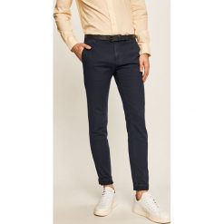Scotch & Soda - Spodnie. Zielone spodnie męskie Scotch & Soda, w paski, z elastanu. W wyprzedaży za 349,90 zł.