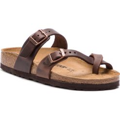 Japonki BIRKENSTOCK - Mayari 0071023 Habana. Pomarańczowe klapki damskie Birkenstock, bez wzorów, ze skóry, bez obcasa. W wyprzedaży za 299,00 zł.