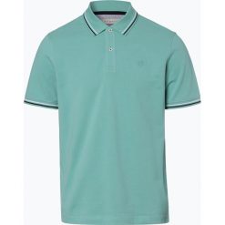 Bugatti - Męska koszulka polo, zielony. Zielone koszulki męskie Bugatti, xl, w paski, klasyczne, bez rękawów. Za 179,95 zł.