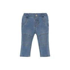 Name it Boys Spodnie Jeans Ahelge light blue denim. Niebieskie spodnie niemowlęce marki Name it, z bawełny. Za 49,00 zł.