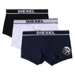 Diesel 3-pak bokserki męskie Shawn S wielokolorowy. Bokserki męskie Diesel, bez wzorów. Za 179,00 zł.