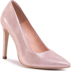 Szpilki BALDACCINI - 652300-V Hypnotic Taupe. Różowe półbuty damskie Baldaccini, bez wzorów, ze skóry, bez obcasa, na obcasie, bez zapięcia. Za 269,00 zł.