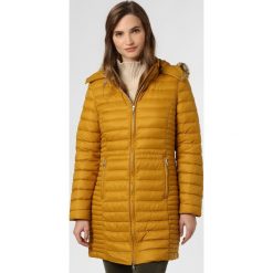 Marie Lund - Płaszcz puchowy damski, żółty. Żółte płaszcze damskie Marie Lund, bez wzorów, z tkaniny. Za 349,95 zł.