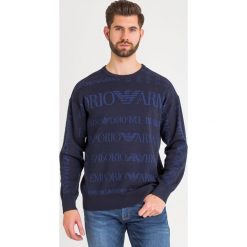 SWETER Emporio Armani. Swetry męskie Emporio Armani, s, bez wzorów, bez kołnierzyka, bez kaptura. Za 759,00 zł.