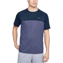 Under Armour Tech™ 2.0 Emboss Koszulka Niebieski. Niebieskie podkoszulki męskie Under Armour, m, bez wzorów, z poliesteru, z krótkim rękawem. Za 137,95 zł.