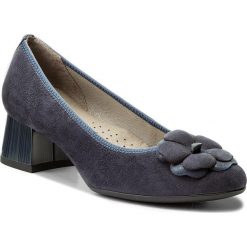 Półbuty LASOCKI - A305 Granatowy. Niebieskie półbuty damskie skórzane Lasocki, eleganckie, na obcasie. Za 189,99 zł.