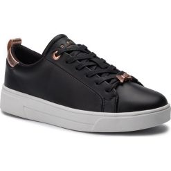 Sneakersy TED BAKER - Gielli 918667 Black. Czarne półbuty damskie Ted Baker, ze skóry. Za 599,00 zł.