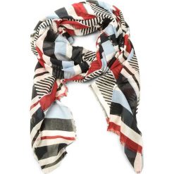 Szaliki damskie: Szal TOMMY HILFIGER – Multistripe Print Scarf AW0AW05222 901