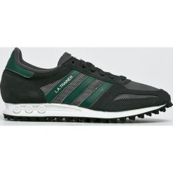 Adidas Originals - Buty La Trainer. Szare halówki męskie marki adidas Originals, z gumy, na sznurówki. W wyprzedaży za 369,90 zł.