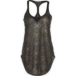 Elle Sport Koszulka sportowa black/gold. Czarne topy sportowe damskie marki Elle Sport, m, z materiału. W wyprzedaży za 199,20 zł.