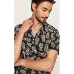 Selected - Koszula. Czarne koszule męskie Selected, s, bez wzorów, z bawełny, klasyczne, z klasycznym kołnierzykiem, z krótkim rękawem. Za 219,90 zł.