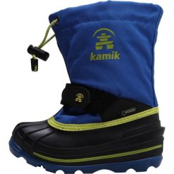 Kamik WATERBUG Śniegowce blue. Niebieskie buty zimowe damskie marki Kamik, z materiału. Za 399,00 zł.