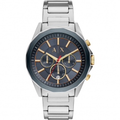 Zegarek ARMANI EXCHANGE - Drexler AX2614 Blue/Silver. Szare zegarki męskie Armani Exchange. Za 899,00 zł.