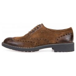 Geox Półbuty Męskie Kapsian 44 Brązowy. Brązowe derby męskie Geox. Za 529,00 zł.