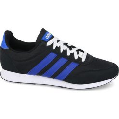 Buty skate męskie: Adidas Buty męskie V Racer 2.0 czarno-niebieskie r. 45 1/3 (DB0429)