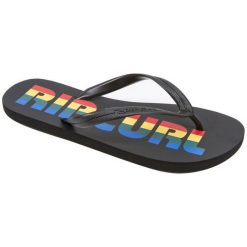 Rip Curl Japonki Męskie Retro 45 Czarne. Czarne klapki męskie Rip Curl, bez wzorów. Za 79,00 zł.