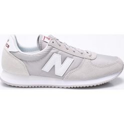 New Balance - Buty WL220RL. Szare buty sportowe damskie New Balance, z materiału. W wyprzedaży za 239,90 zł.