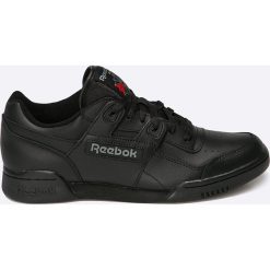 Reebok - Buty Workout Plus. Czarne sneakersy męskie Reebok, bez zapięcia. Za 329,90 zł.