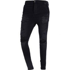 Jeansy męskie: SIKSILK VENGEANCE Jeansy Slim Fit washed black