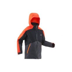Kurtka SKI-P JKT 580. Czarne kurtki chłopięce przeciwdeszczowe WED'ZE. Za 199,99 zł.