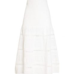 Spódnica LOVESHACKFANCY OLIVE. Białe spódniczki damskie LoveShackFancy, na lato, w koronkowe wzory, z bawełny, midi. W wyprzedaży za 1636,00 zł.