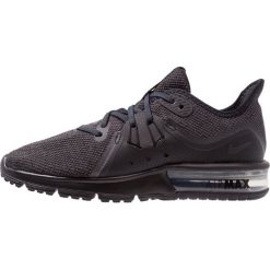 Nike Performance AIR MAX SEQUENT 3 Obuwie do biegania treningowe black/anthracite. Czarne buty do biegania damskie marki Nike Performance, z materiału. Za 399,00 zł.