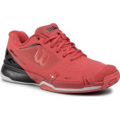 Buty WILSON - Rush Pro 2.5 2019 WRS326050 Infered/Black/Pear Blue. Czerwone buty sportowe męskie Wilson, ze skóry ekologicznej, bez zapięcia, tenisowe. Za 519,00 zł.