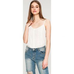 Answear - Top. Szare topy damskie ANSWEAR, m, z bawełny. W wyprzedaży za 59,90 zł.