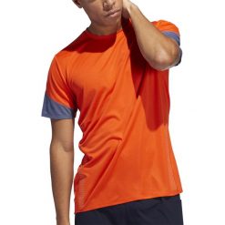 ADIDAS 25/7 RISE UP N RUN PARLEY TEE > EI6322. Koszulki męskie Adidas, xl, bez wzorów, z poliesteru, klasyczne, bez kołnierzyka, z krótkim rękawem, krótkie. W wyprzedaży za 99,99 zł.