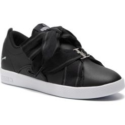 Sneakersy PUMA - Smash Wns Buckle 368081 01 Puma Black/Puma Black. Czarne półbuty damskie Puma, ze skóry ekologicznej. W wyprzedaży za 189,99 zł.
