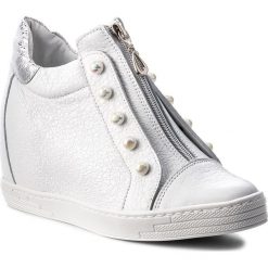 Buty damskie: Sneakersy R.POLAŃSKI - 0922 Biały Kryształ Srebrny