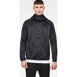 G-Star Raw - Bluza. Czarne bluzy męskie G-Star RAW, s, bez wzorów, z bawełny, retro, z kapturem, bez rękawów, z kapturem. W wyprzedaży za 449,90 zł.