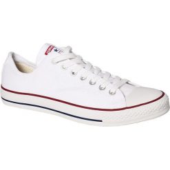 Converse - Trampki Chuck Taylor All Star Ox. Białe trampki męskie marki Converse, z materiału, na sznurówki. Za 279,90 zł.