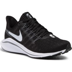 Buty NIKE - Air Zoom Vomero 14 AH7858 011 Black/White/Thunder Grey. Czarne buty sportowe damskie Nike, bez wzorów, z tworzywa sztucznego, sportowe, do biegania. W wyprzedaży za 549,00 zł.